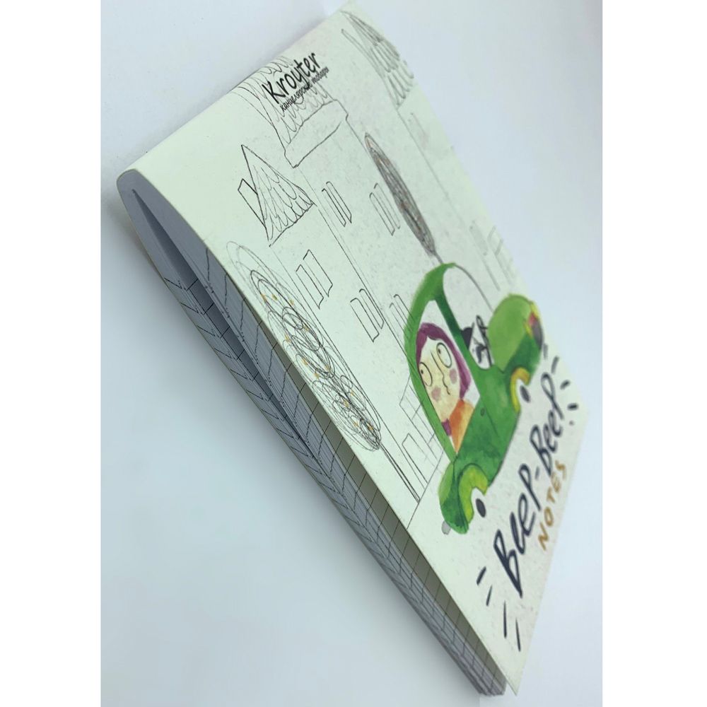 Блокнот "Город", А6, 60 листов, клетка, разноцветный - 3