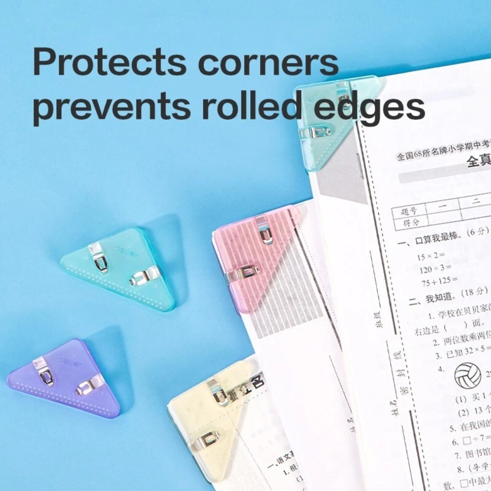 Зажим для бумаг "Deli", 32 мм, 4 шт., ассорти - 3