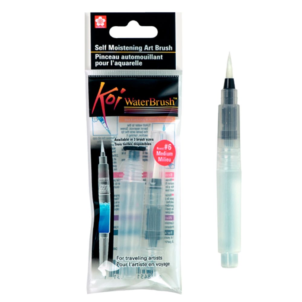 Кисть с резервуаром "KOI", средняя - 3