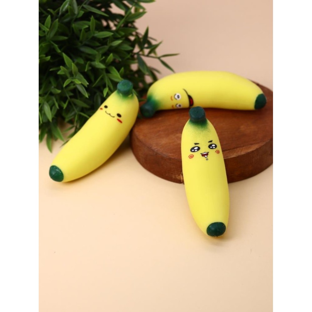 Антистресс "Stretchy banana", желтый - 7