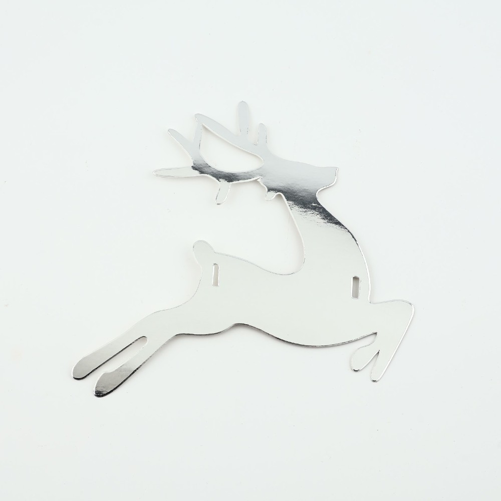 Гирлянда бумажная "Новогодняя", серебристый - 11