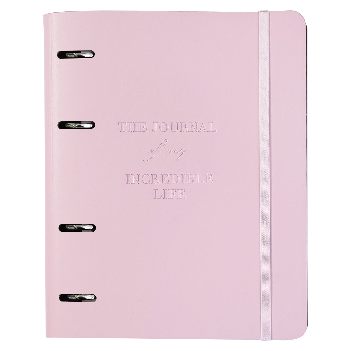  Тетрадь на кольцах "Journal", B5, 120 листов, клетка, розовый