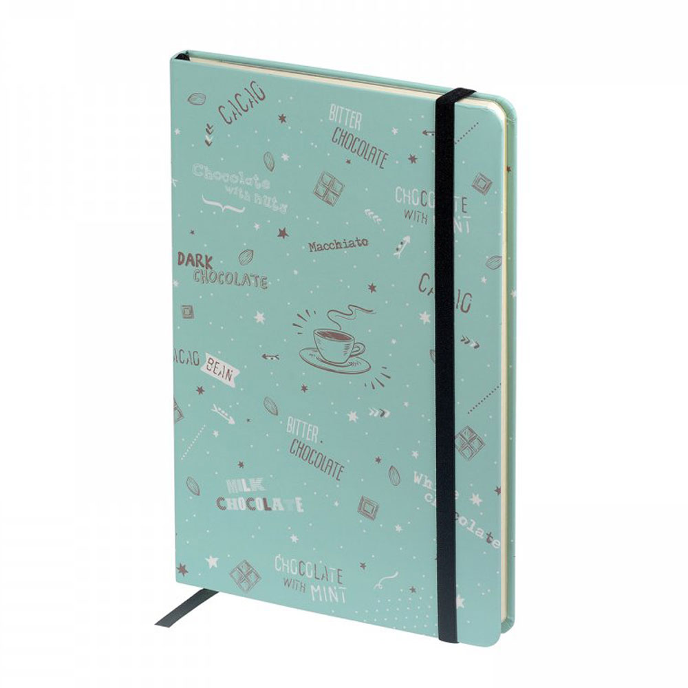 Блокнот "Megapolis Journal. Coffee time", A5, 100 листов, клетка, мятный - 2