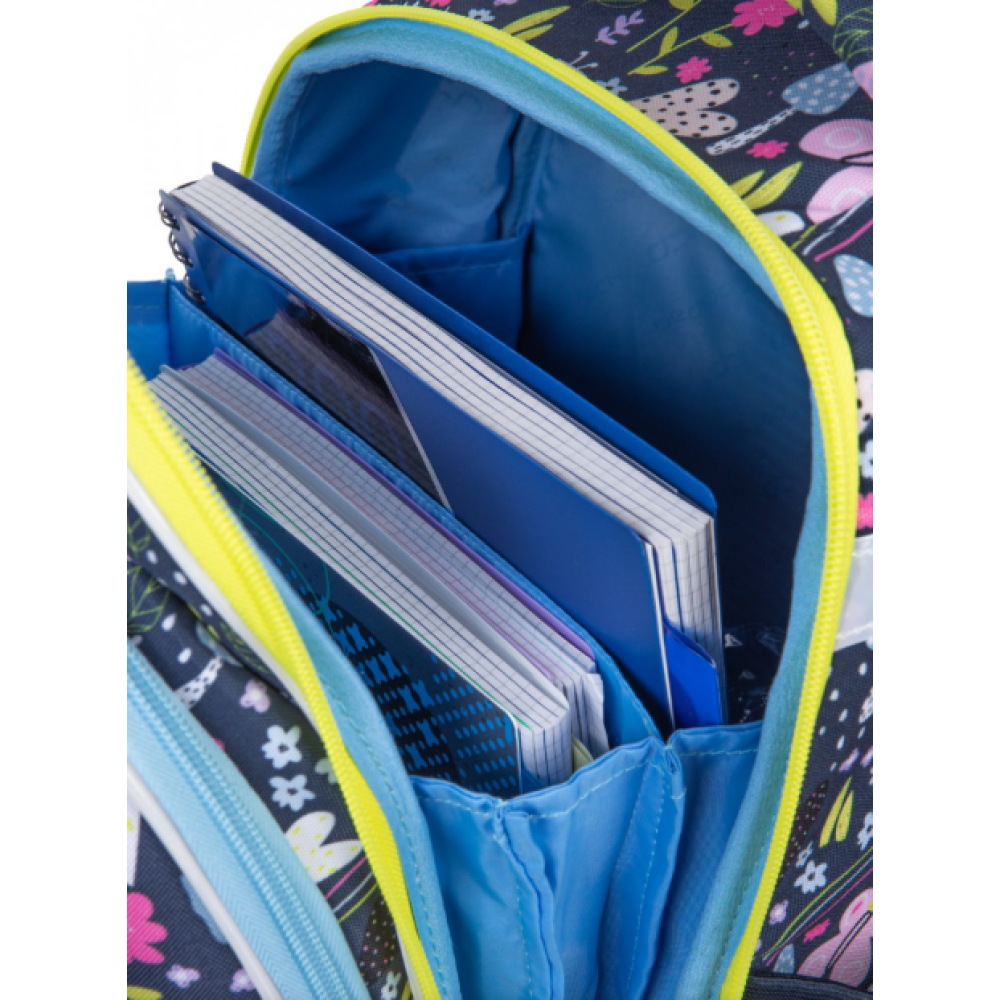 Рюкзак молодежный "In the garden", синий - 4