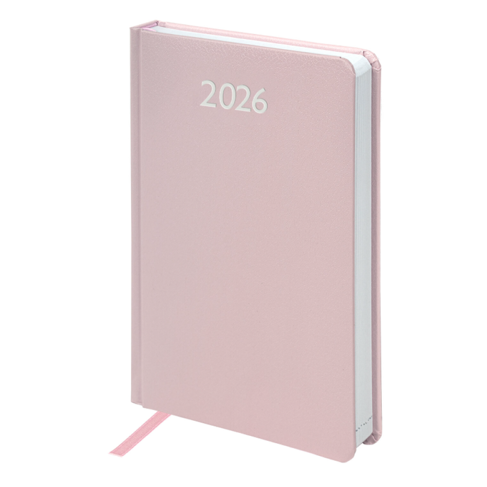 Ежедневник датированный "Profile", А5, 336 страниц, светло-розовый, 2026