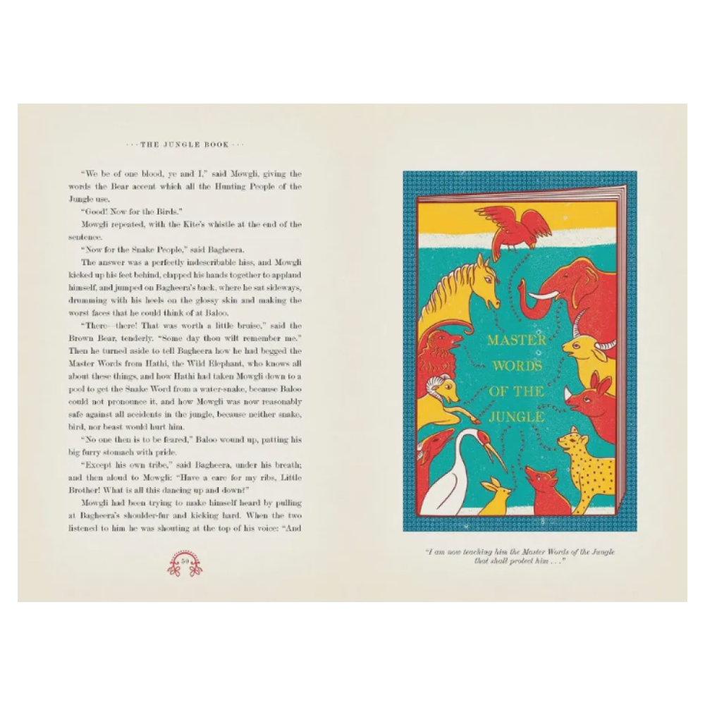 Книга на английском языке "The Jungle Book MinaLima Ed", Rudyard Kipling - 8