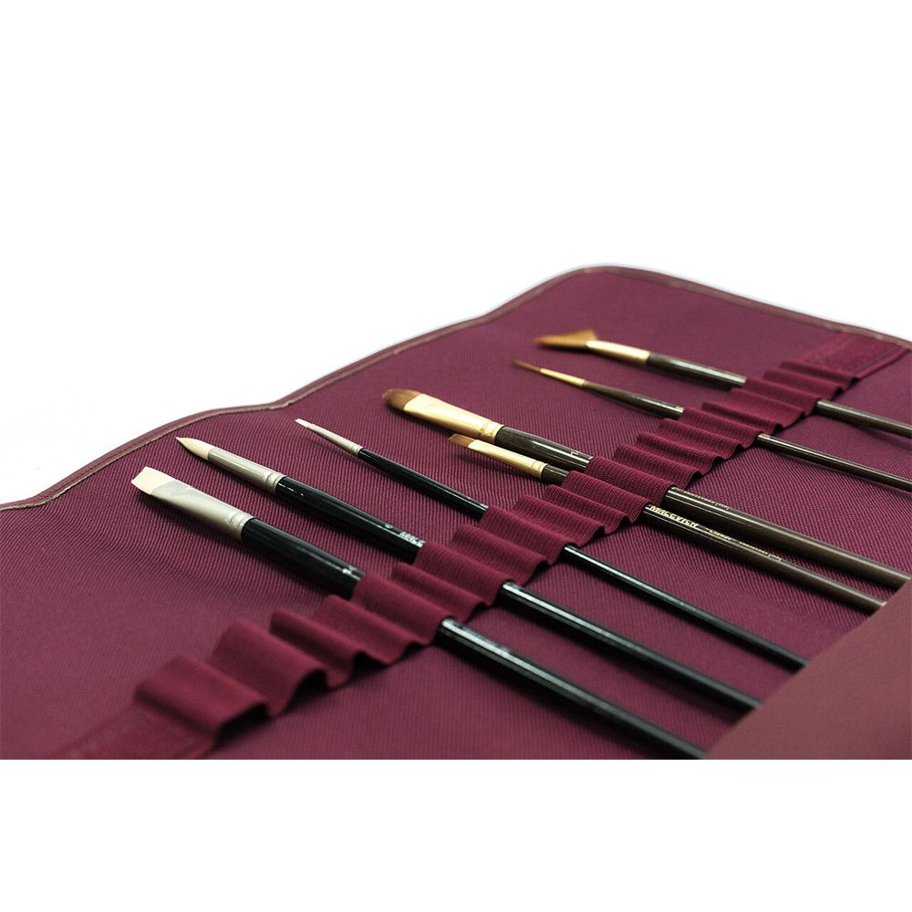 Пенал-органайзер "Малевичъ" для кистей, 34х48, бордо - 3