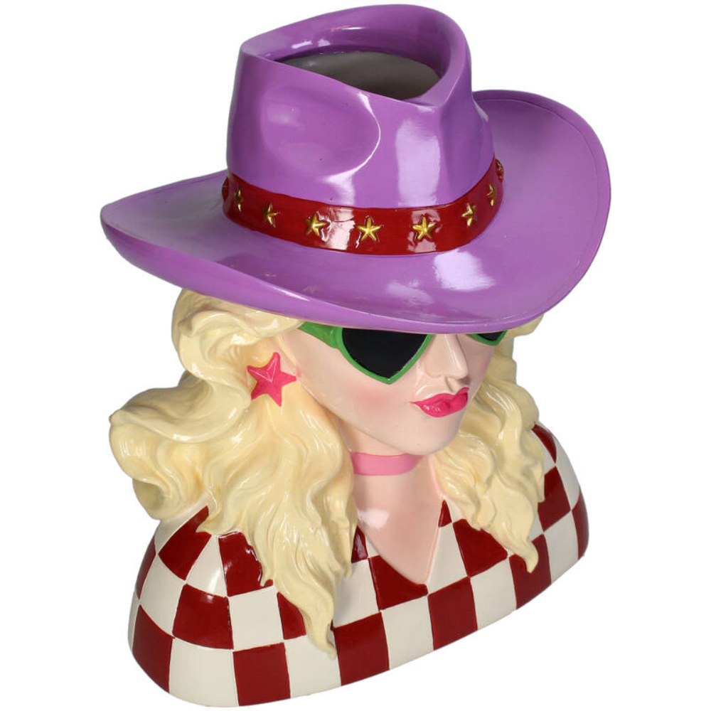 Ваза "Cowgirl", разноцветный