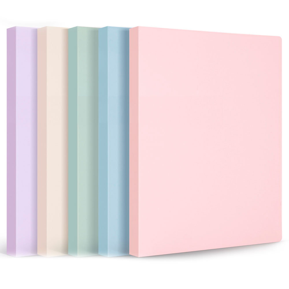 Папка с файлами "Deli Pastel", 80 карманов, ассорти