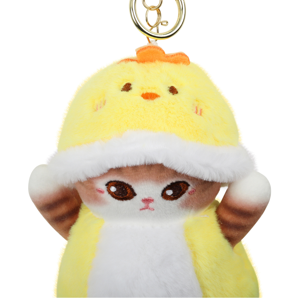 Брелок "Animals", плюшевый, ассорти - 6