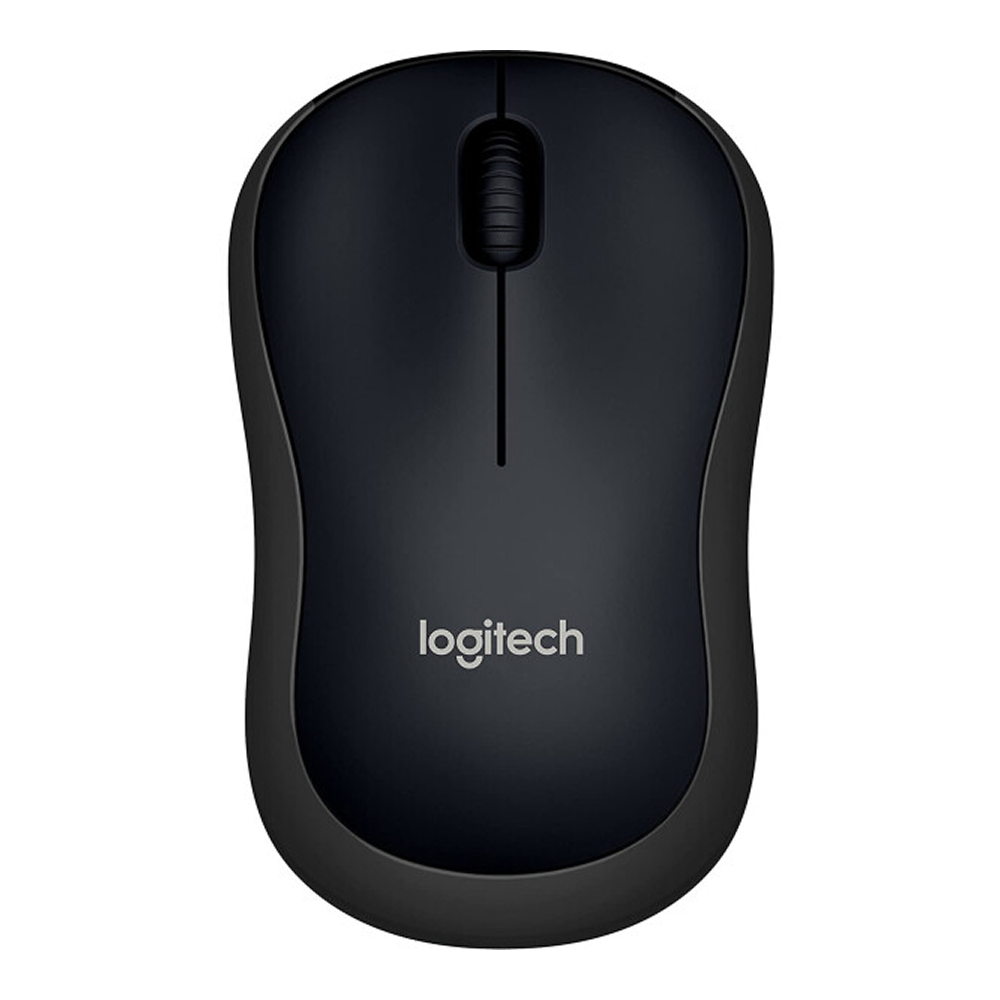 Мышь Logitech B220, беспроводная, USB, черный