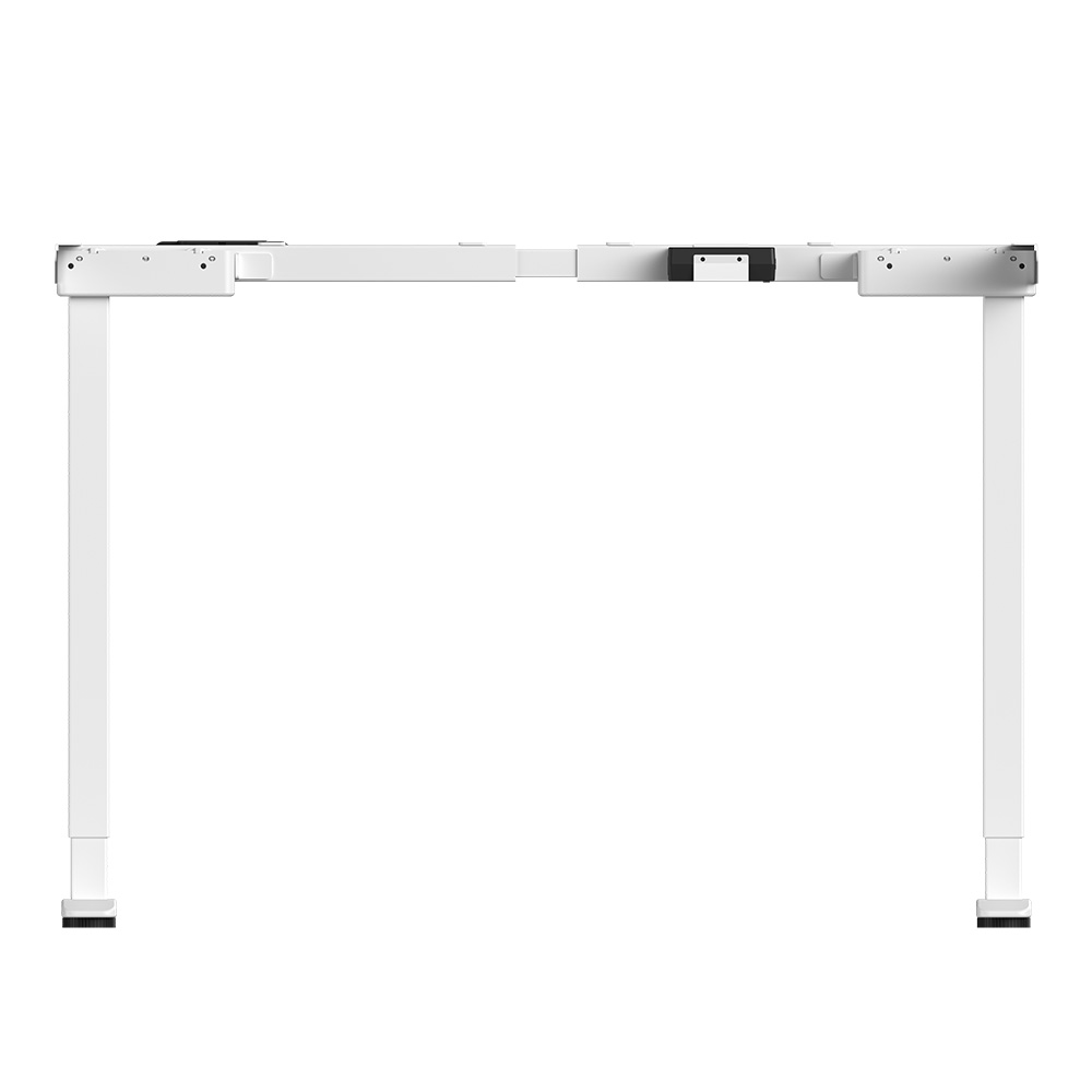 Стол с электроприводом WellDesk Prime 1300x675х18 белый/дуб денвер трюфель (9191462+9072454) - 6