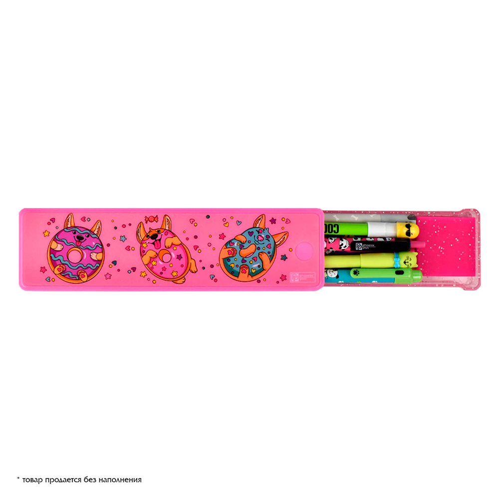 Пенал "Корги пончики", 1 отделение - 4