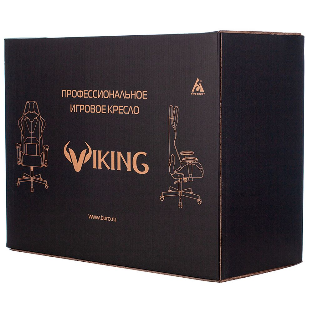 Кресло игровое "Zombie VIKING 7 KNIGHT Fabric", ткань, экокожа, металл, серый - 14