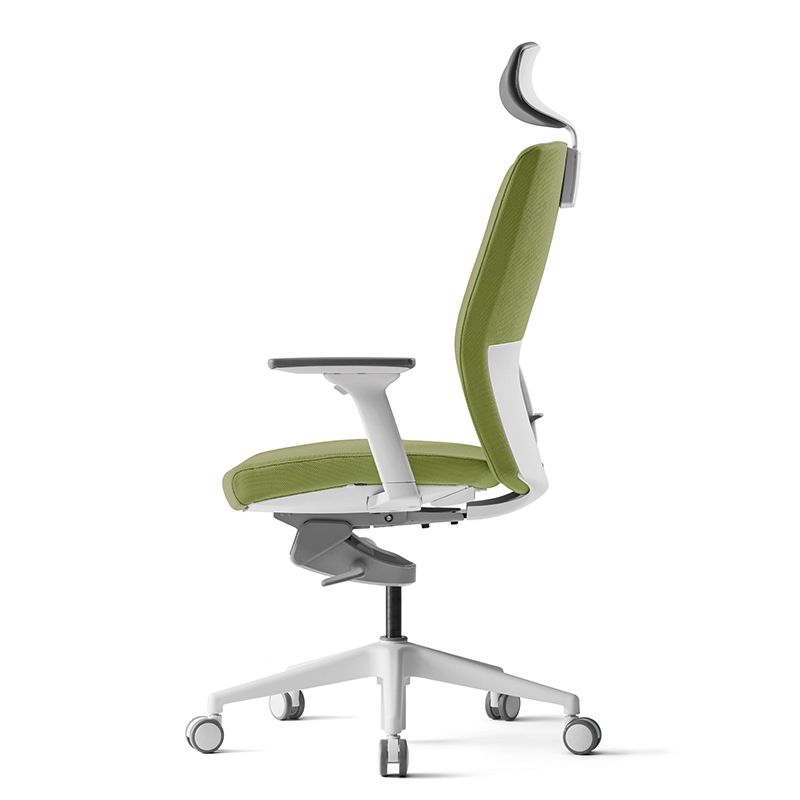 Кресло для руководителя "BESTUHL J2", ткань, пластик, зеленый - 3