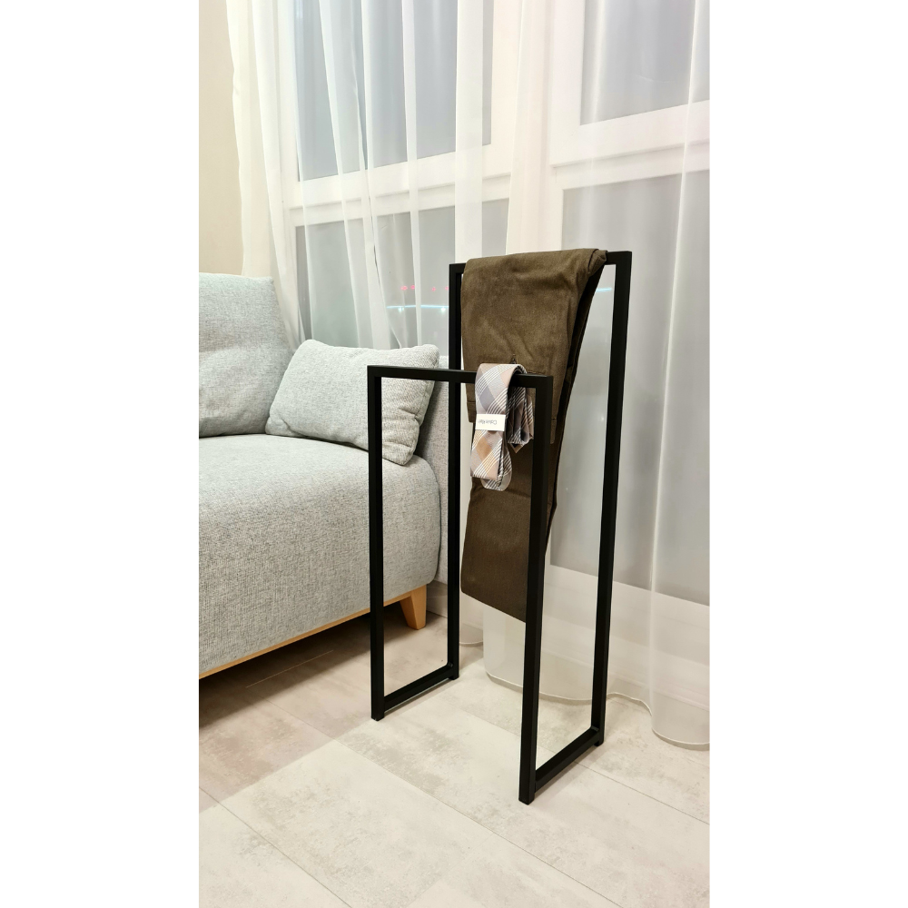 Вешалка напольная ALLERD 90 RION, черный муар - 5