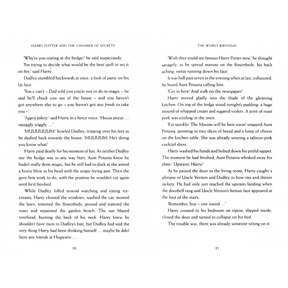 Книга на английском языке "Harry Potter and the Chamber of Secrets – Rejacket HB", Rowling J.K.  - 3