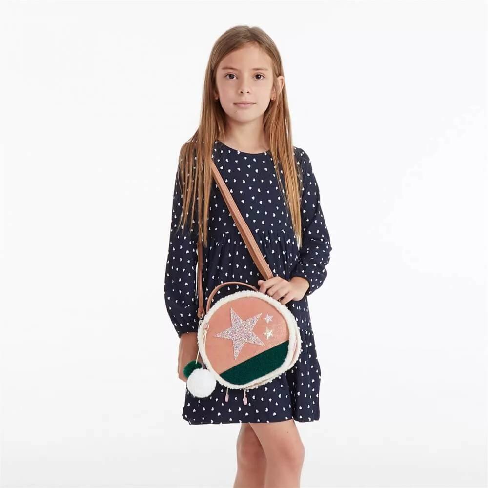 Сумка "Shine Stars", полиэстер, розовый - 11