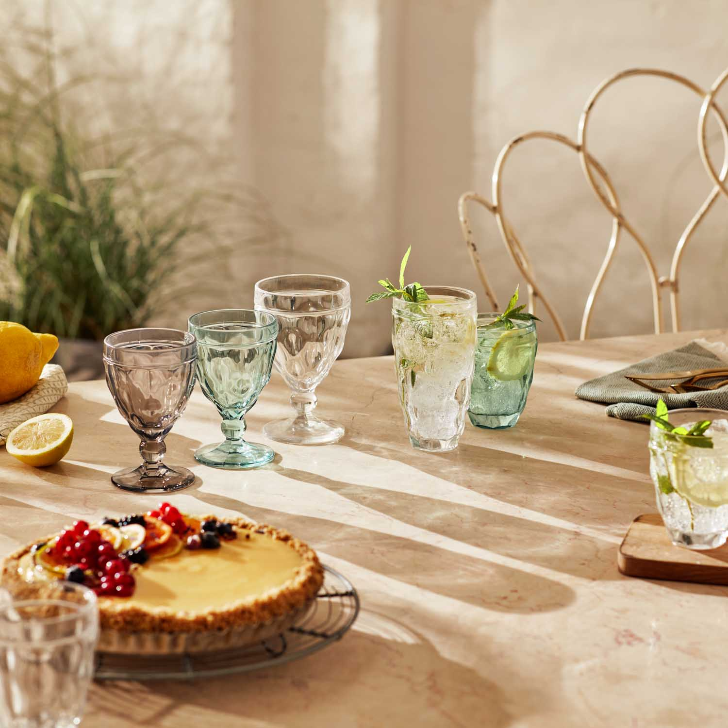 Стакан стеклянный "Brindisi", 270 мл, зеленый - 3