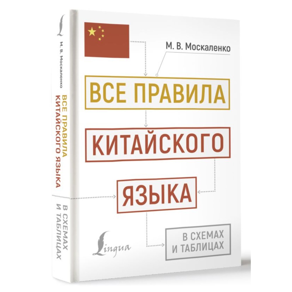 Книга "Все правила китайского языка в схемах и таблицах", Марина Москаленко