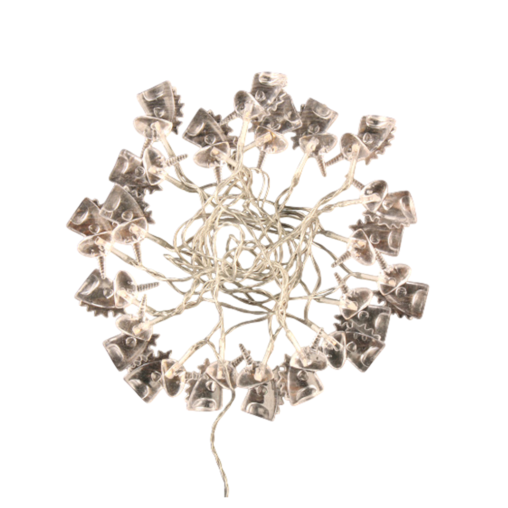 Гирлянда электрическая LED "Нить" с насадками "Единорог", 5 м, тепло-белый