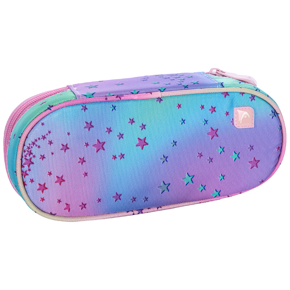 Пенал "Head unicorn ombre", 1 отделение, разноцветный - 3