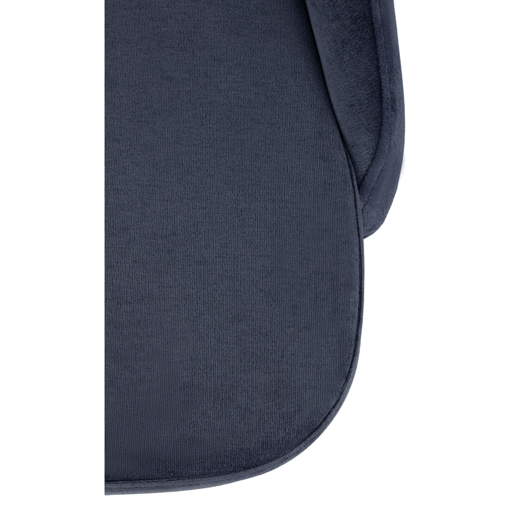 Кресло "Бюрократ CH-340GLZ", ткань, синий, каркас пластик, корпус серый - 4