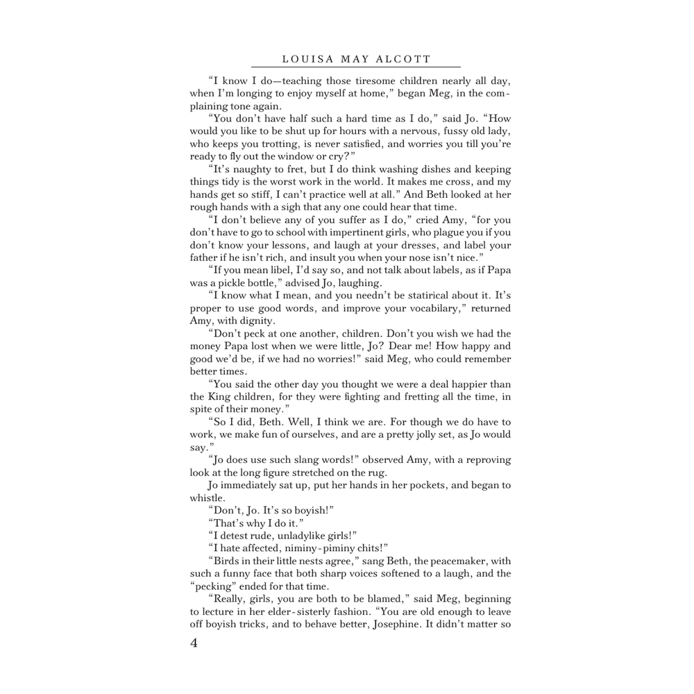 Книга на английском языке "Little Women", Louisa May Alcott - 3