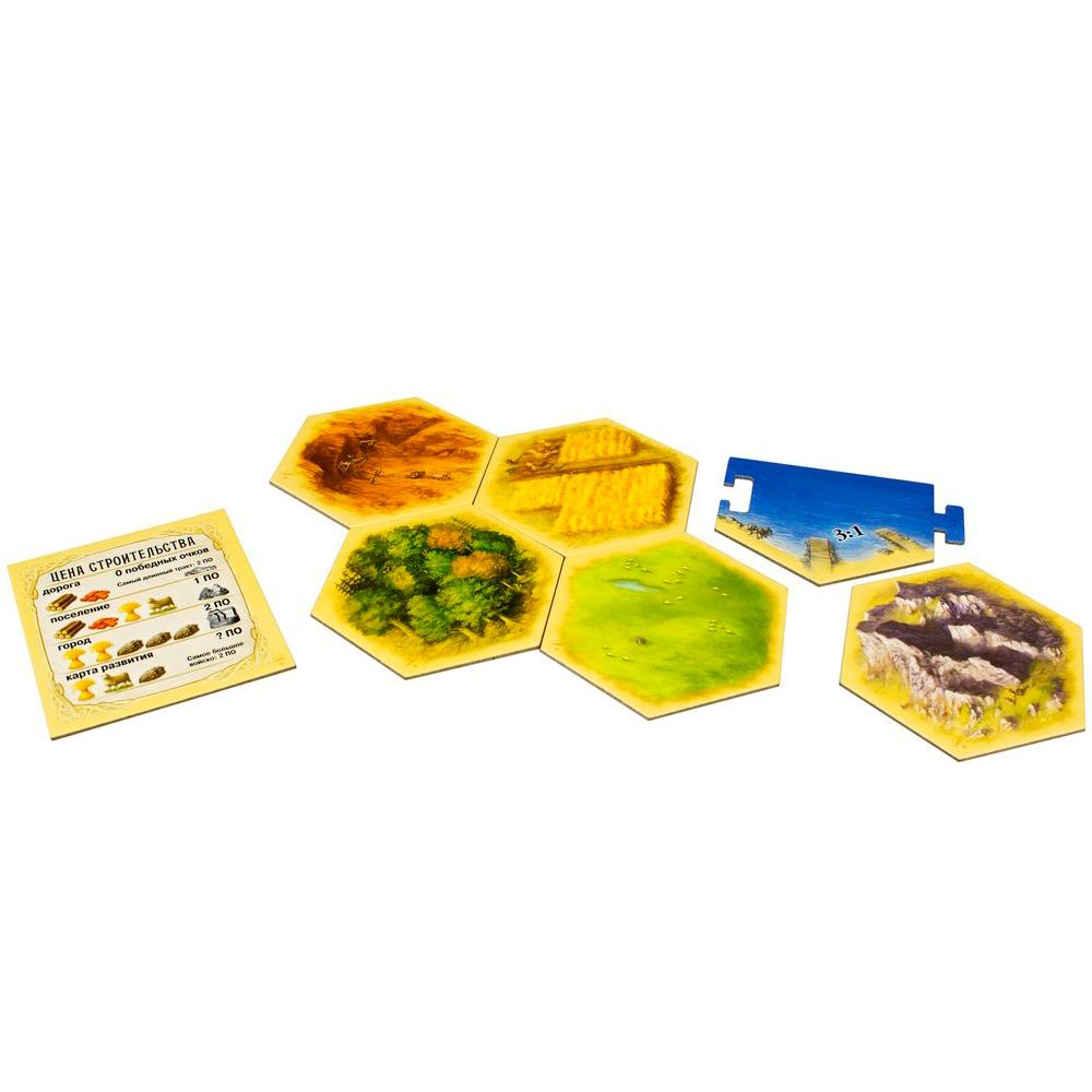 Игра настольная "Колонизаторы. Расширение для 5-6 игроков (3-е рус. изд.)" - 3