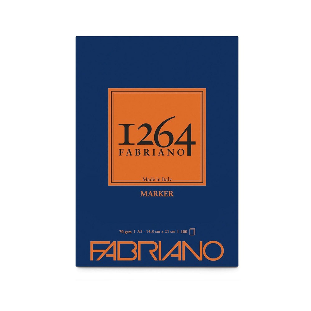 Блок-склейка бумаги для маркеров "Fabriano. 1264", 21х29,7 см, 70 г/м2, 100 листов