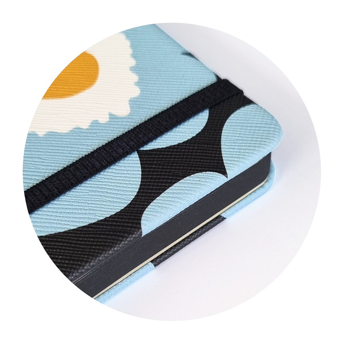 Ежедневник недатированный InFolio "Pear", A5, 192 страницы, линованный, голубой  - 4