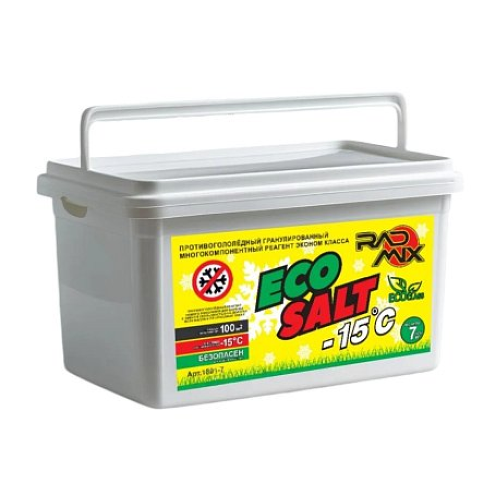 Противогололёдный материал "ПГМ РАДМИКС Экосол", ведро, 7 кг