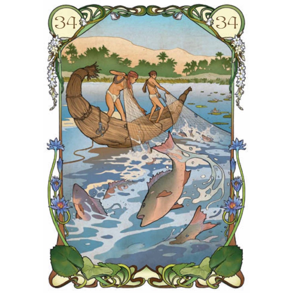 Карты "Оракул Египетский Ленорман", Риккардо Минетти, Джулия Ф. Массалья - 11