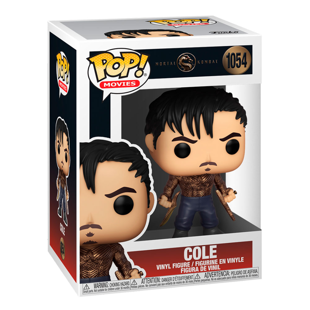 Фигурка Funko POP! Movies Mortal Kombat Cole Young (MT) 53850
