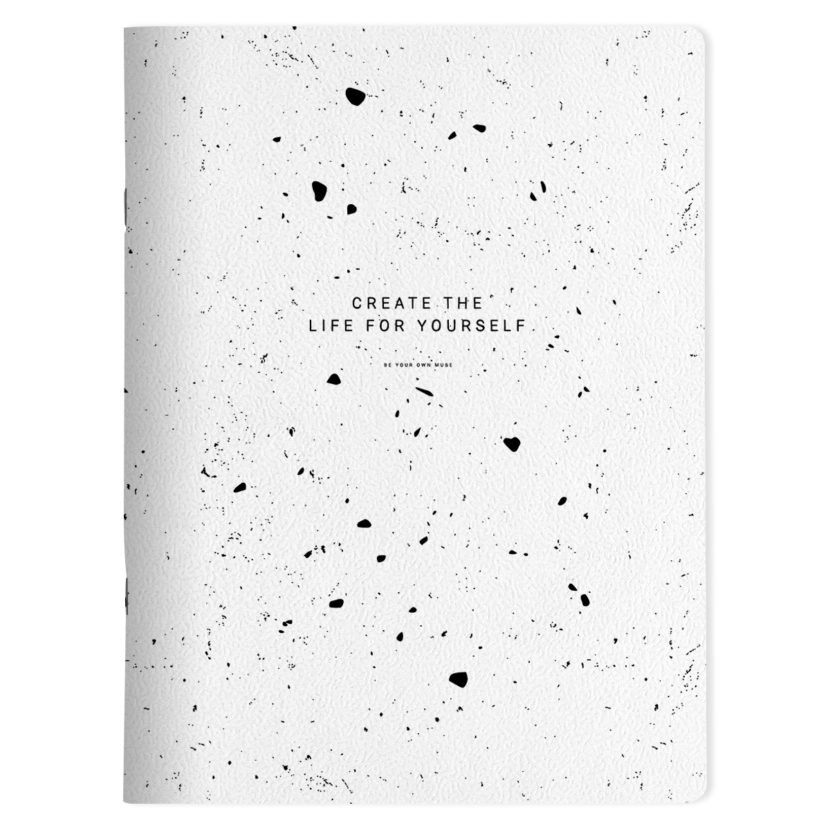 Тетрадь "Terrazzo", А4, 48 листов, клетка, белый