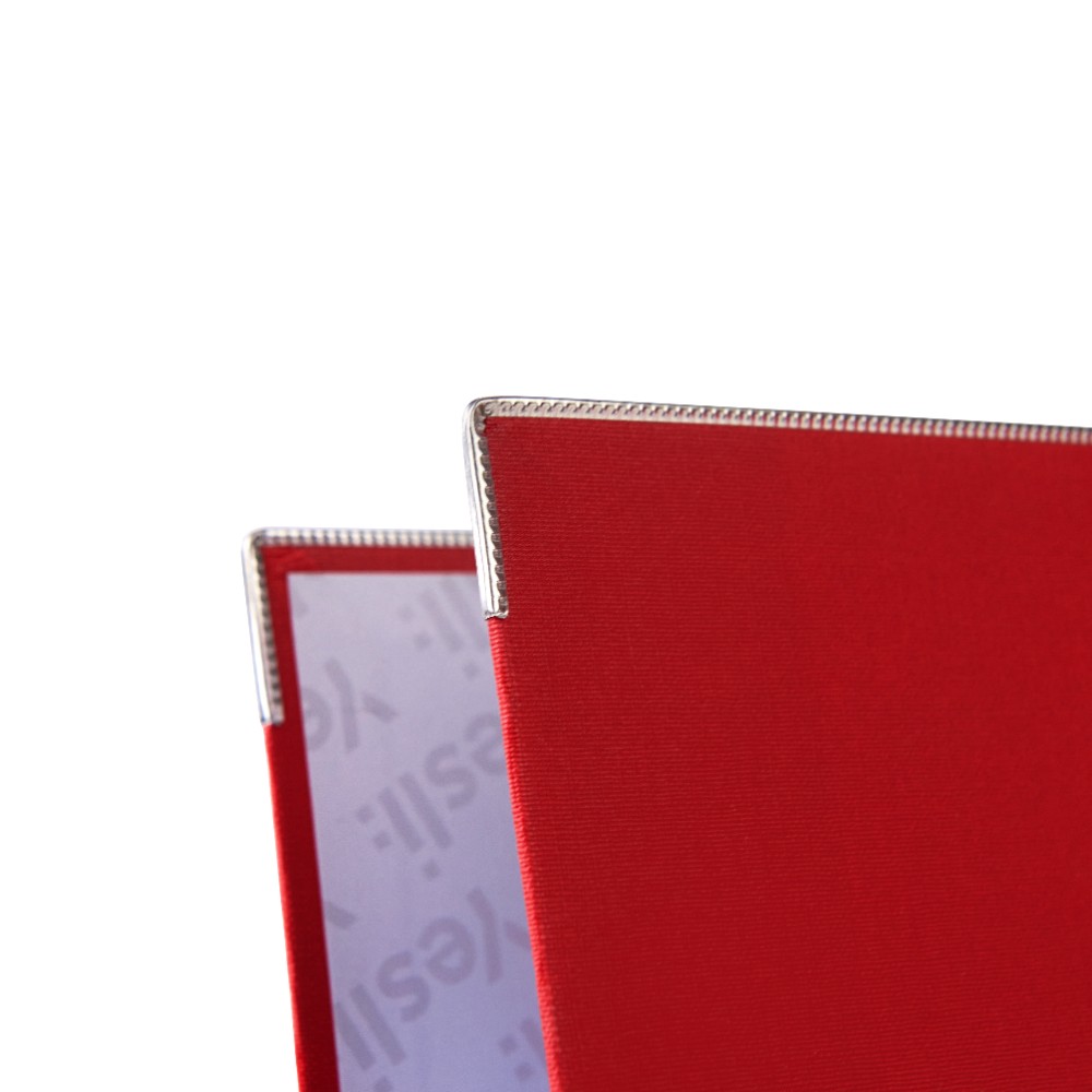 Папка-регистратор "Yesli:", А4, 50 мм, ПВХ Эко, красный - 6