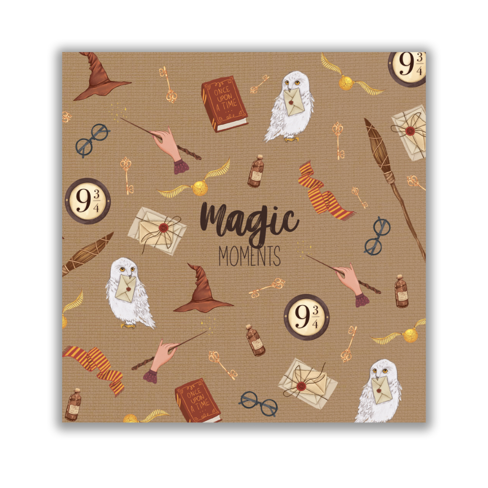 Альбом для фото "Magic Moments", 22x22 см, 25 листов, коричневый