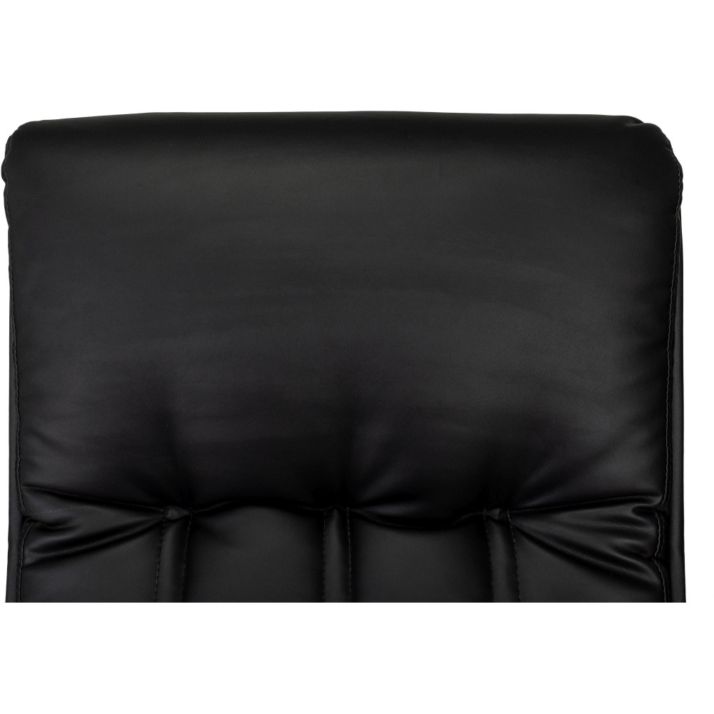 Кресло для руководителя Бюрократ T-9932WALNUT, экокожа, черный, металл, дерево - 8