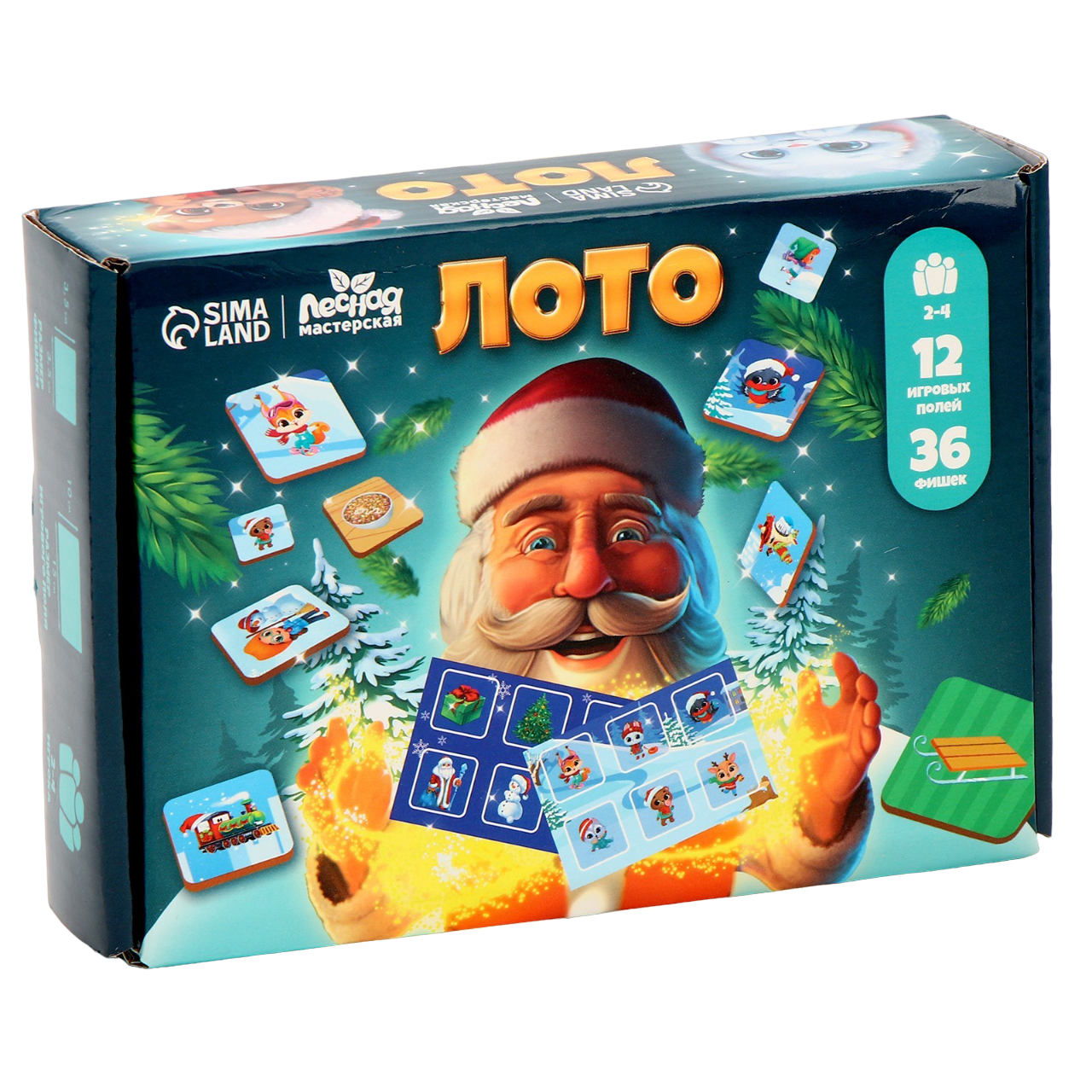 Игра настольная "Лото. С Новым годом!"