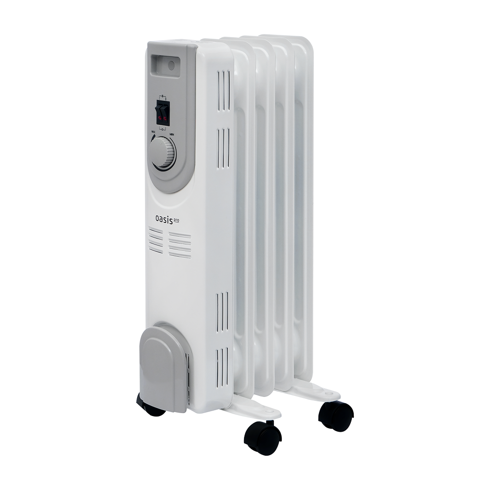 Электрообогреватель масляный Oasis OS-10 Pro, 1000W, 5 секций
