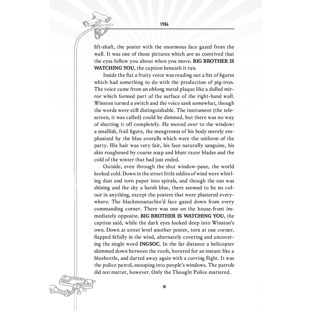 Книга на английском языке "1984", Оруэлл Д. - 10