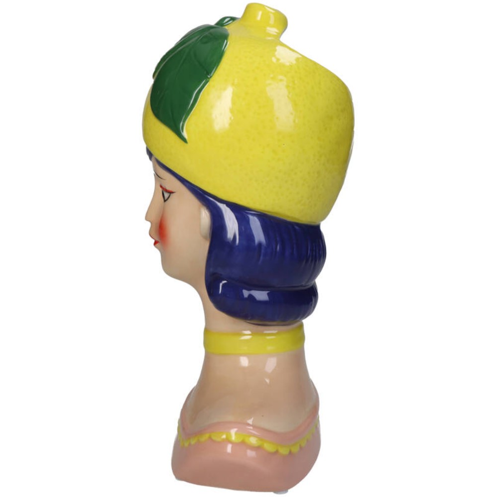 Ваза «Lady Lemon», доломит, разноцветный - 3