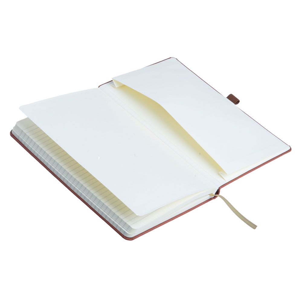 Блокнот "Tucson", А5, 88 листов, линейка, коричневый - 5