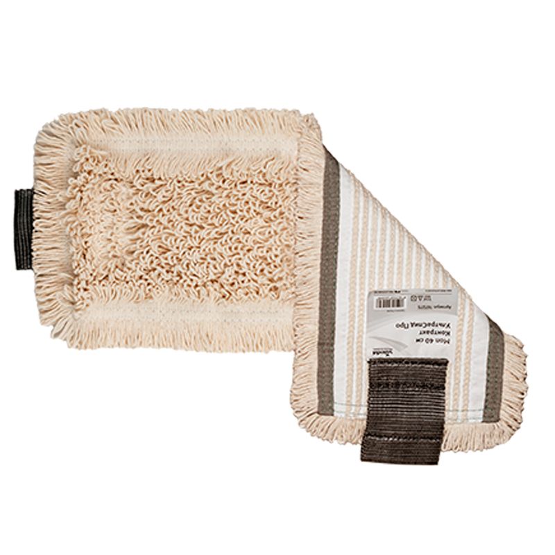 Насадка из хлопка Контракт УльтраСпид Про VILEDA, 40 см, бежевый