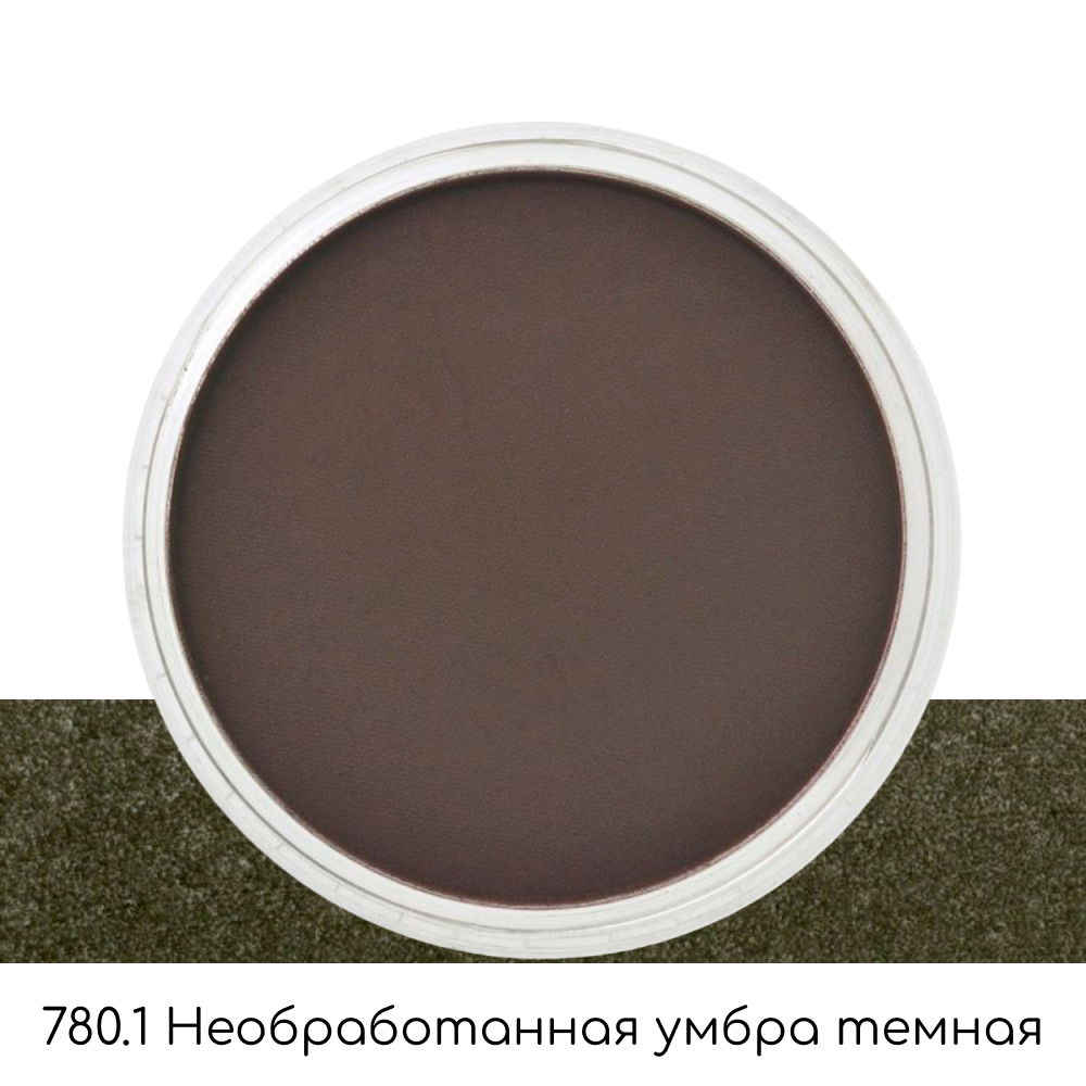 Ультрамягкая пастель "PanPastel", 780.1 необработанная умбра темная