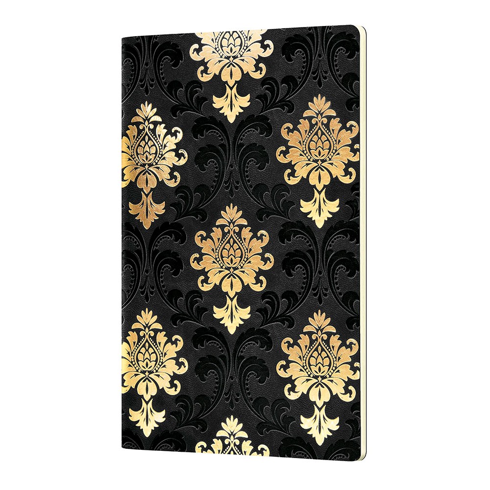 Блокнот "Art Deco Gold", 32 листа, линованный, черный, золотой
