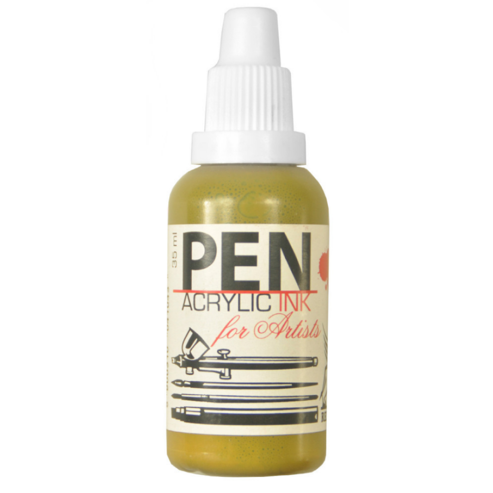 Акрил жидкий "Acrilic Ink", 14 охра