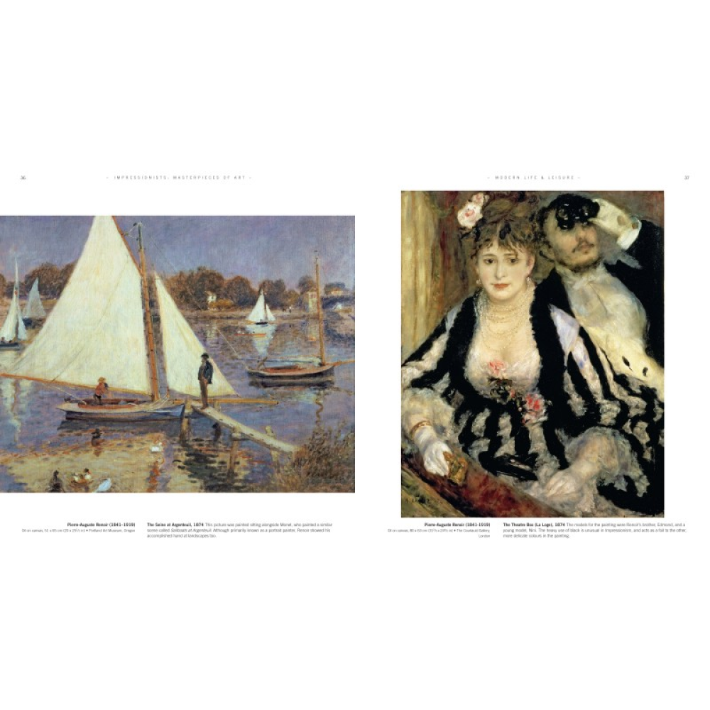 Книга на английском языке "Masterpieces of Art. Impressionists", Michael Robinson