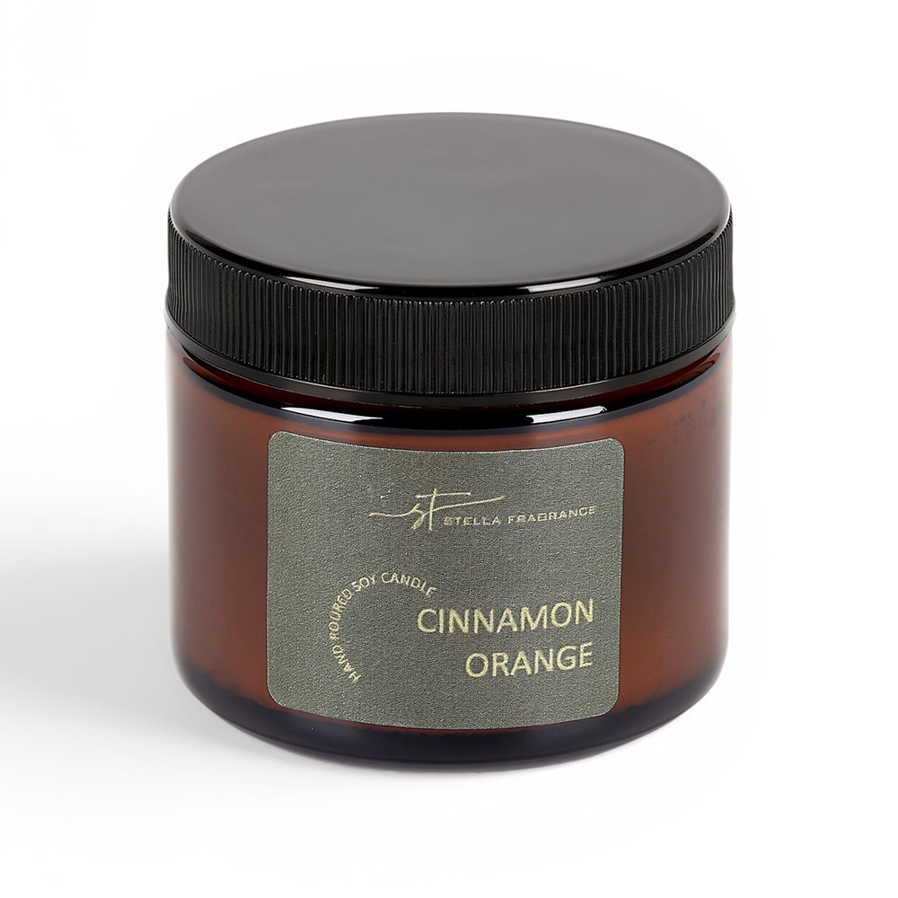 Свеча декоративная "Stella Fragrance. Cinnamon Orange", 50 гр. - 3