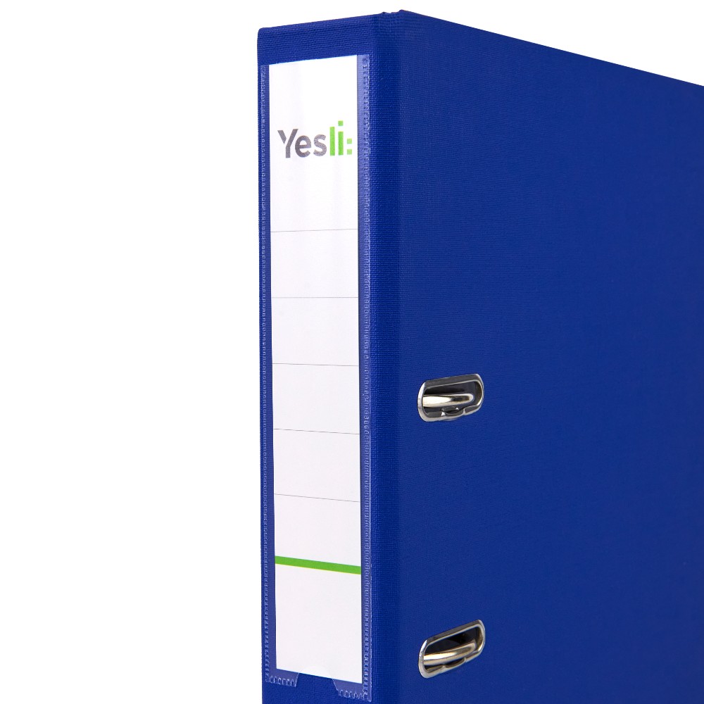 Папка-регистратор "Yesli:", А4, 50 мм, ПВХ Эко, синий - 2